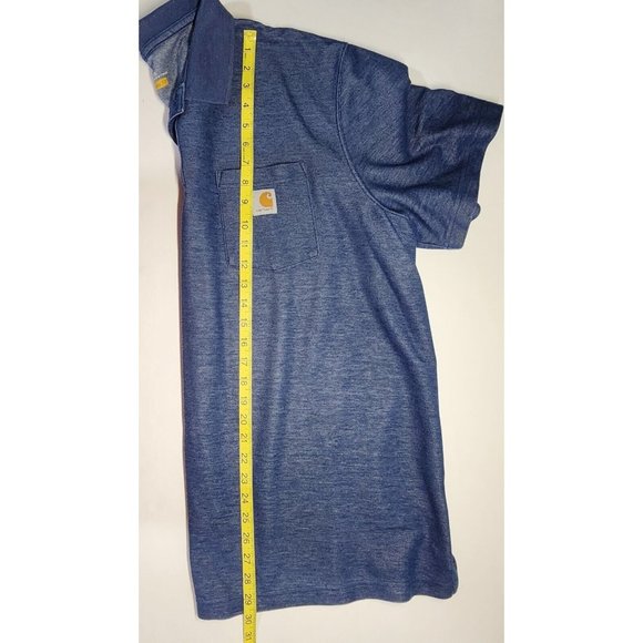 MENS CARHARTT POLO SHIRT SIZE 2XL - Picture 7 of 7